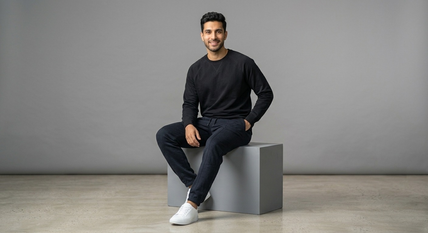 Men’s Premium Basic Crewneck Sweatshirt