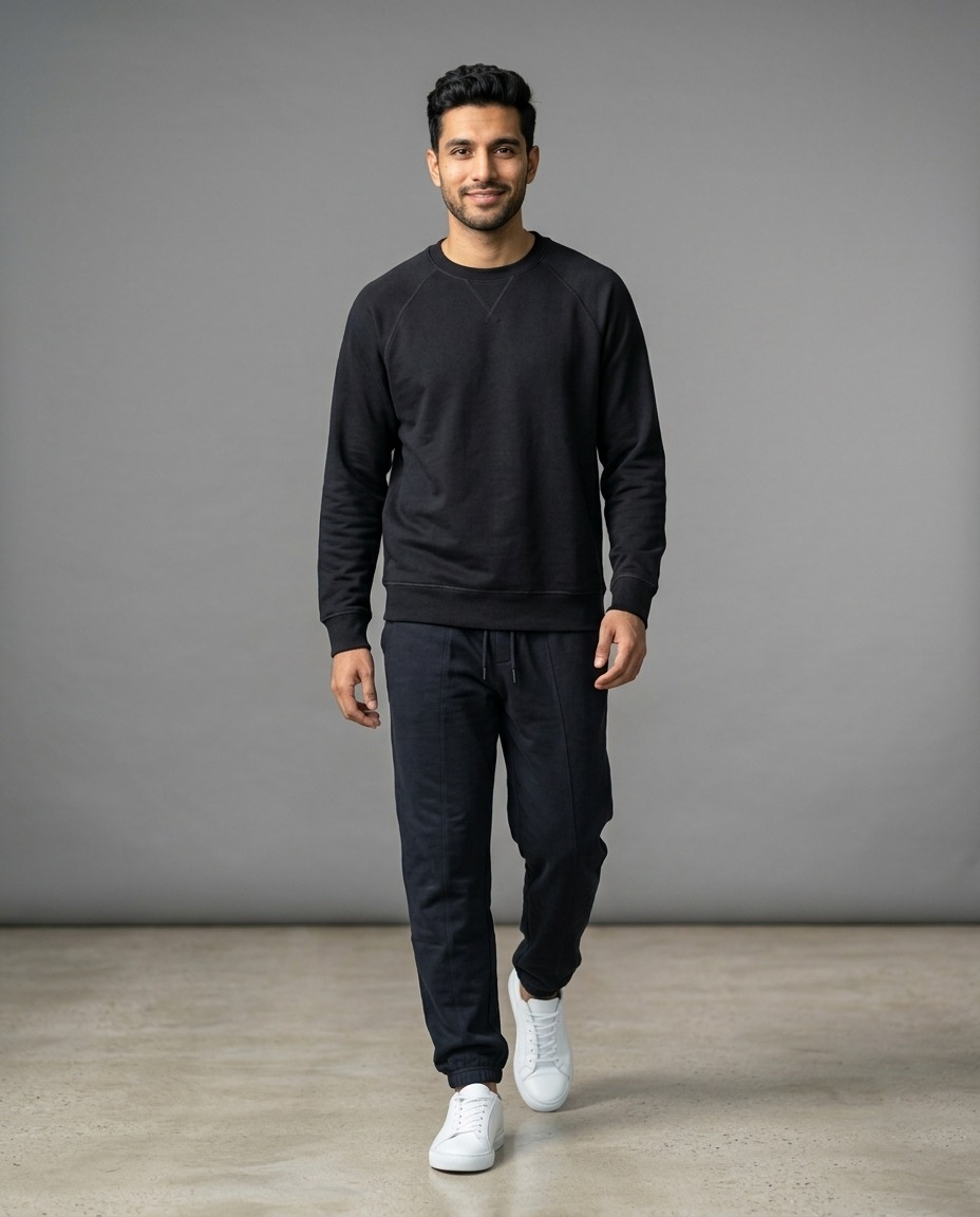 Unisex Pleated Jogger Pant